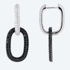 Ohrhänger 925 Silber rhodiniert  Spinell - 113805000000 - 0 - 140px