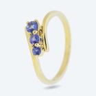 Ring 925 Silber vergoldet Tansanit 16 - 113808700001 - 0 - 140px