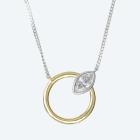 LG Mittelteil-Collier 925 Silber bicolor Diamant - 113810800000 - 0 - 140px