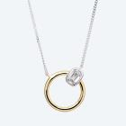 LG Collier 925 Sterling Silber bicolor Diamant - 113811400000 - 0 - 140px