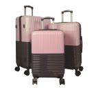 3-teiliges ABS/Polycar-Kofferset 'Riga' rosa-grau - 113823700000 - 0 - 140px