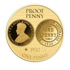 Goldmünze "Proof Penny 1930" 1/200 oz. Feingold - 113842600000 - 0 - 140px