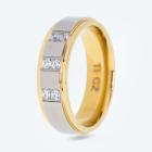 Ring Titan bicolor Zirkonia 17 - 113852900001 - 0 - 140px