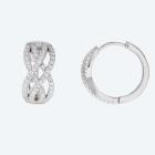 Creolen 925 St. Silber rhodiniert  Zirkonia - 113874600000 - 0 - 140px