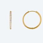 Creolen Edelstahl vergoldet Zirkonia - 113899400000 - 0 - 140px