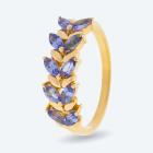 Ring 925 Silber vergoldet Tansanit 17 - 113902500001 - 0 - 140px