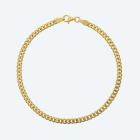 Panzerarmband 925 St. Silber vergoldet ca. 21cm - 113928800000 - 0 - 140px