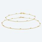 SET: Fußkette und Armband 925 vergoldet - 113931500000 - 0 - 140px