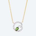Collier 925 Sterling Silber vergoldet Chromdiopsid - 113952900000 - 0 - 140px