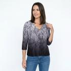 Jeannie Damen-Plissee-Blusenjacke multicolor 36/40 - 113964800001 - 0 - 140px