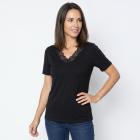 Jeannie Damen-Top mit Spitze schwarz 36/38 - 113965100001 - 0 - 140px