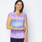 Jeannie Damen-Plissee-Shirt Farbverlauf - 113965900000 - 0 - 140px