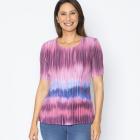 Jeannie Damen-Plissee Shirt Farbverlauf - 113968900000 - 0 - 140px