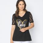 BRILLIANTSHIRTS Damen-Shirt Love 36/38 - 113982100001 - 0 - 140px