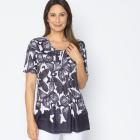 BRILLIANTSHIRTS Damen-Longshirt Schmetterlinge 36/38 - 113982900001 - 0 - 140px