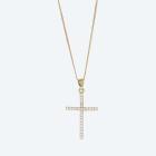 Anhänger mit Kette 925 Silber vergoldet Zirkonia - 113998800000 - 0 - 140px