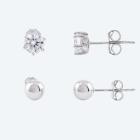 SET: 2x Ohrstecker 925 rhodiniert Zirkonia - 113999500000 - 0 - 140px