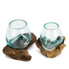 Darimana 2er Set Glas auf Kaffeewurzel mini - 114011900000 - 1 - 140px