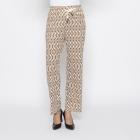 FASHION NEWS Damen-Hose Grafik braun/weiß M/L - 38/40 - 114018300001 - 0 - 140px