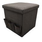 Sitzhocker faltbar mit Tasche, braun - 114022400000 - 0 - 140px
