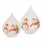 2 LED-Glastropfen Schneemann - 114037700000 - 0 - 140px