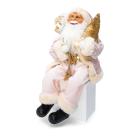 Sitzender Weihnachtsmann rosa - 114065100000 - 0 - 140px