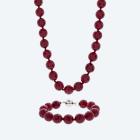 Christian Materne SET Collier+Armband Jade rot - 114068200000 - 0 - 140px