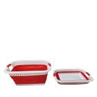 W&G Faltbarer XXL Wäschekorb 36L rot - 114073800000 - 0 - 140px