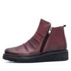 Andrea Conti Damen Lederstiefelette burgund 36 - 114075100001 - 0 - 140px