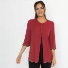 MILANO Design Damen-Shirtjacke rot 36/38 - 114095100001 - 0 - 140px