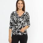 MILANO Design Damen-Shirt Herzen schwarz/offwhite 36/38 - 114096000001 - 0 - 140px