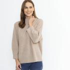 100% KASCHMIR Pullover beige melange 50/52 - 114108400005 - 0 - 140px