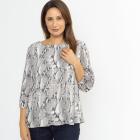 mocca by J. Leibfried Plissee-Bluse bicolor - 114122600000 - 0 - 140px