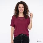mocca by J. Leibfried Strickshirt weinrot 36/38 - 114124500001 - 0 - 140px