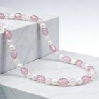 Collier Rosenquarz, SWZPerlen Magnetverschluß - 114125700000 - 0 - 140px