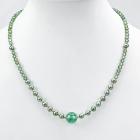 Collier Apatit, Fluorit, Süßwasserzuchtperlen - 114127200000 - 0 - 140px