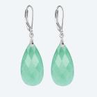 Ohrhänger 925 Sterling Silber Aventurin rhodiniert - 114129100001 - 0 - 140px