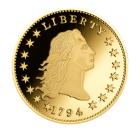 Goldmünze "Flowing Hair 1794" 1/200 oz. - 114137100000 - 0 - 140px