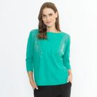 CHRISTIAN MATERNE Damen-Pullover türkis 36/38 - 114140600001 - 0 - 140px