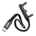 USB-C Schnellladekabel m. klappbarem Telefonhalter - 114144800000 - 0 - 140px
