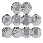 10er Set: Neuprägungen der DM-Münzen Silber - 114146300000 - 0 - 140px