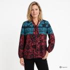 TRENDS by J. Leibfried Jerseybluse floral 36/38 - 114250900001 - 0 - 140px