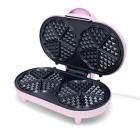 Bestron Doppel-Herz Waffeleisen, rosa - 114255200000 - 0 - 140px