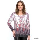 CHRISTIAN MATERNE Damen-Shirt Blüten multicolor 52/54 - 114257100005 - 0 - 140px