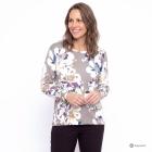 CHRISTIAN MATERNE Damen-Pullover Blumen multicolor 52/54 - 114257800005 - 0 - 140px