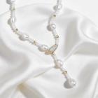 Y-Collier Süßwasserzuchtperlen, Zirkonia - 114293300000 - 0 - 140px