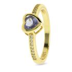 Ring 925 St. Silber vergoldet Tansanit 17 - 114326300001 - 0 - 140px