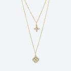 Collier Edelstahl vergoldet Zirkonia - 114332000000 - 0 - 140px