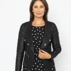 KERNIG by Sarah Kern Kunstlederjacke schwarz - 114354800000 - 0 - 140px