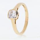 Christian Materne Ring 585 Gelbgold LG Diamant 19 - 114379400001 - 0 - 140px
